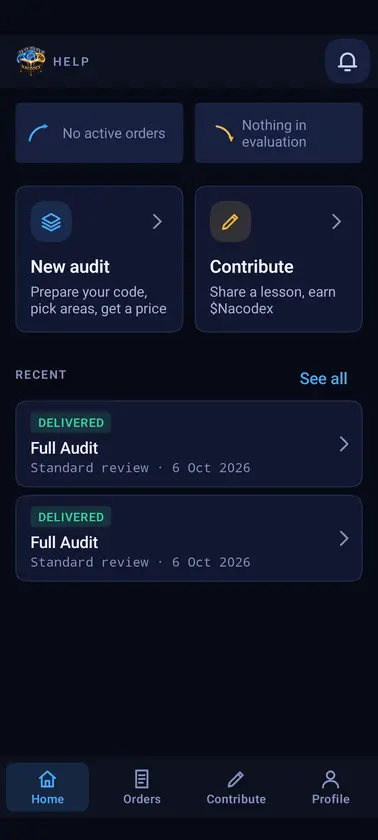 Nacodex screenshot 1