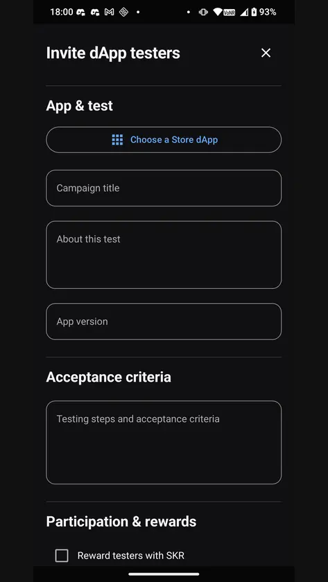 LionDApp screenshot 5