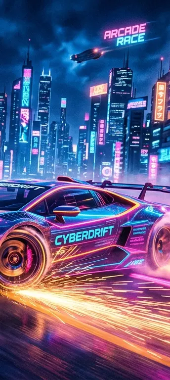neon drift screenshot 3