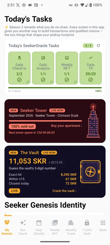 Seeker Airdrop Oracle screenshot 4