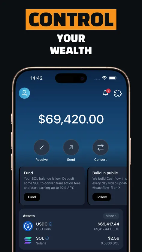 Cashflow screenshot 1