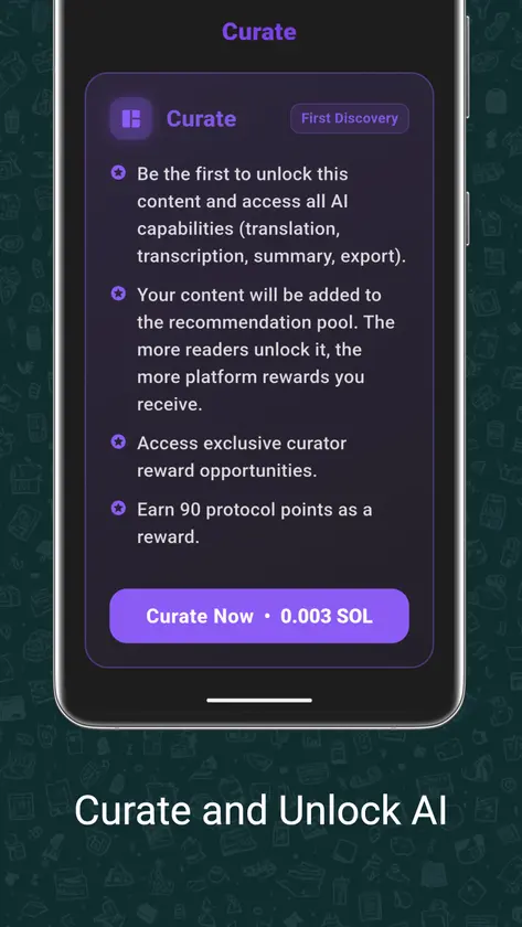 CuraFeed screenshot 2