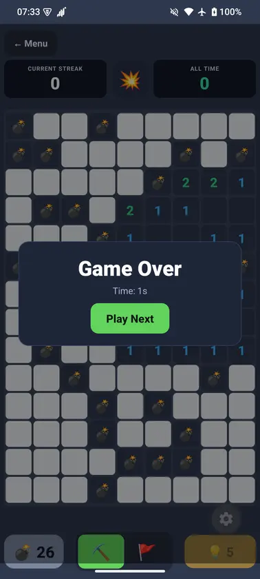 Minesweeper SE screenshot 3