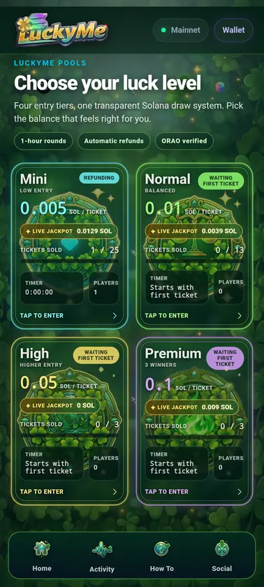LuckyMe screenshot 2