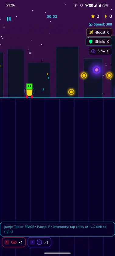 Cyber Pulse Runner screenshot 2