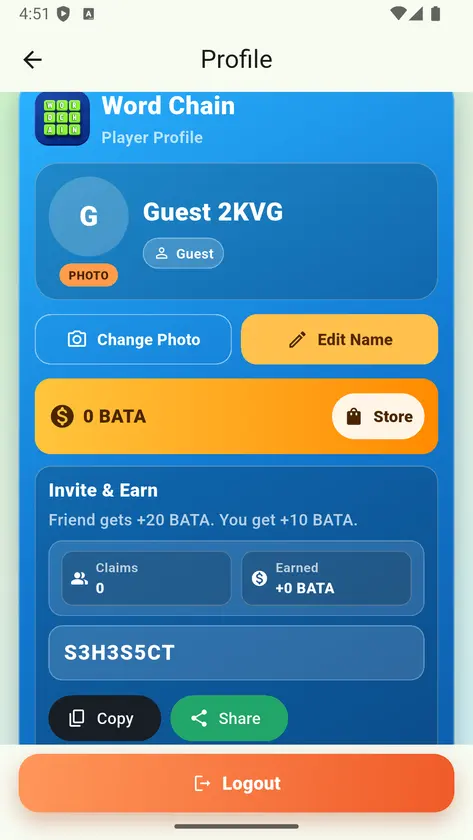 WORD CHAIN screenshot 6