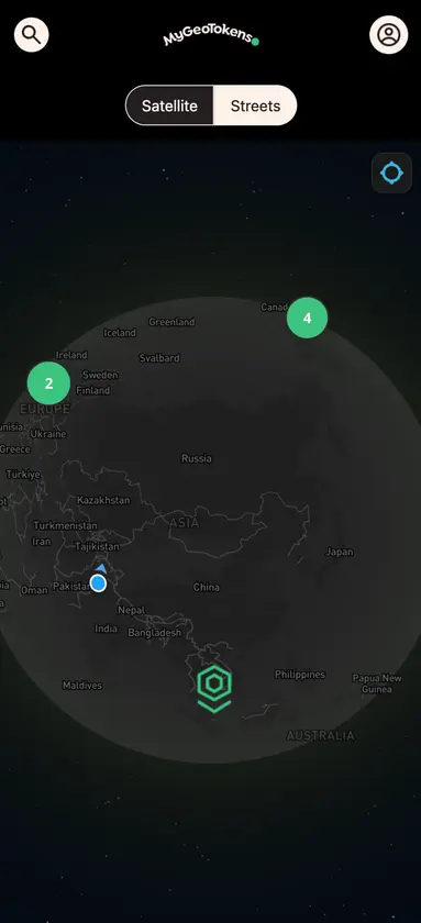 MyGeoTokens screenshot 2