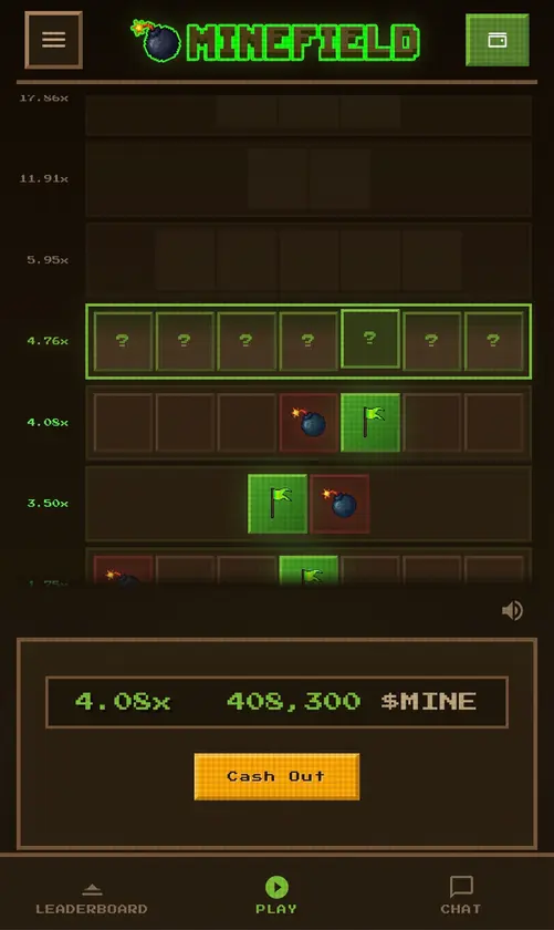 Minefield screenshot 1