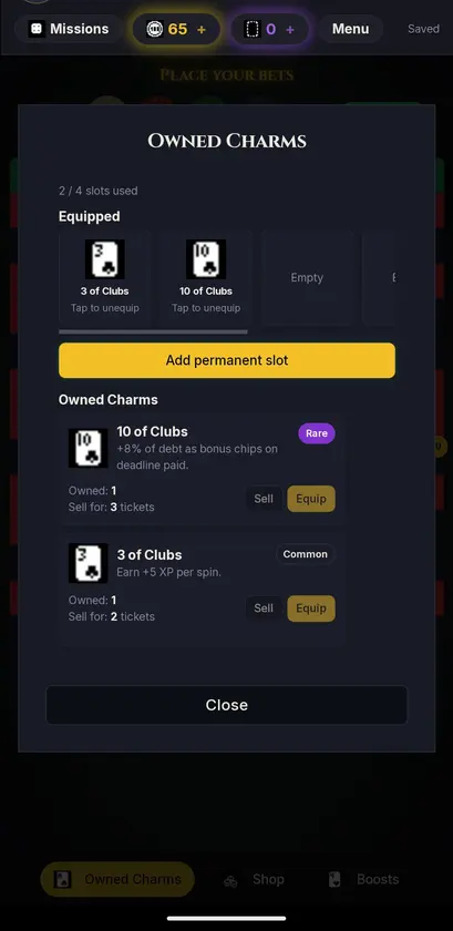 Charm Roulette screenshot 5