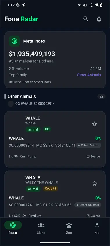 Fone Radar screenshot 1