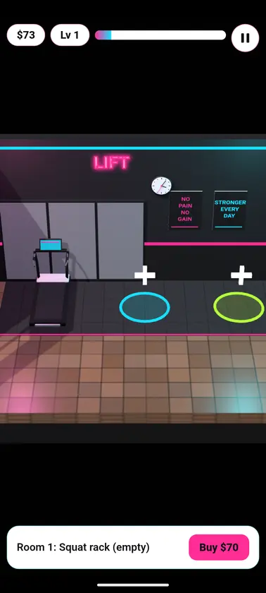 Neon Gym screenshot 3