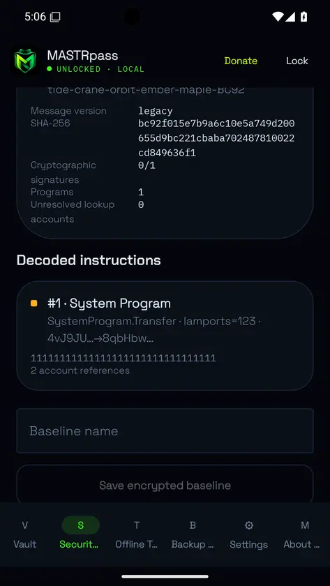 MASTRpass Pro screenshot 4