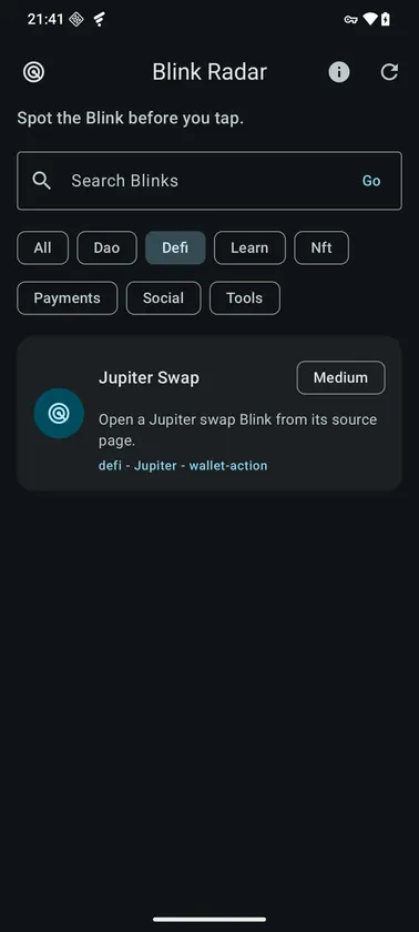 Blink Radar screenshot 4