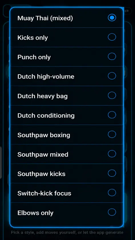 Elite Trainer ComboBuilde screenshot 3