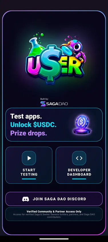 USER screenshot 1