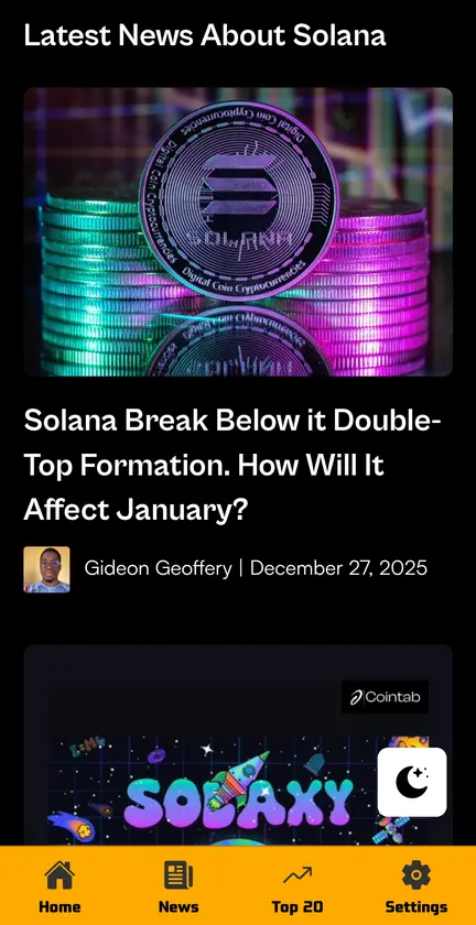 CoinTab News screenshot 1