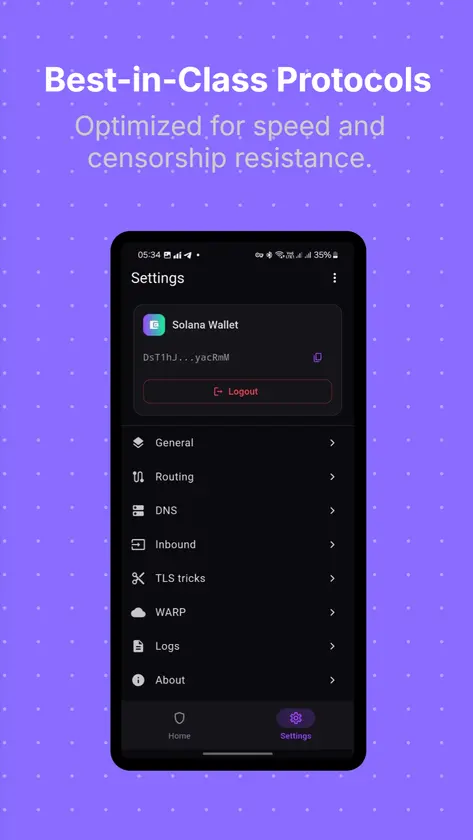Solana Shield VPN screenshot 5