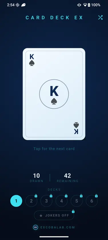 Card Deck Ex screenshot 4