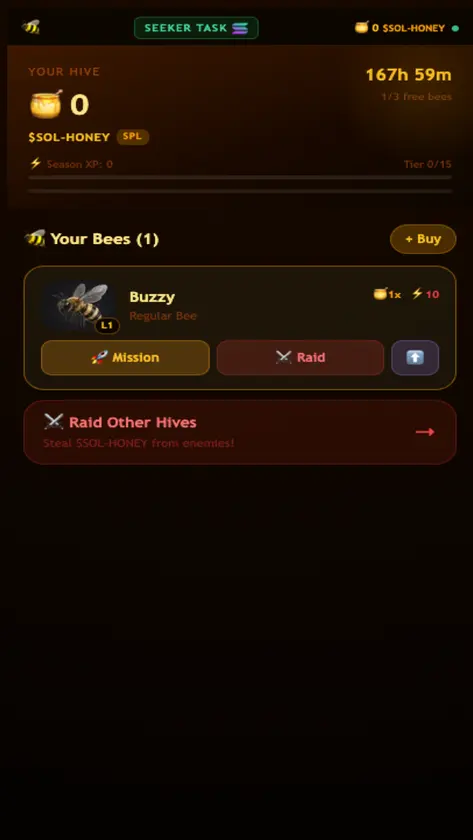 Little Bees - Solana Bee Game screenshot 1