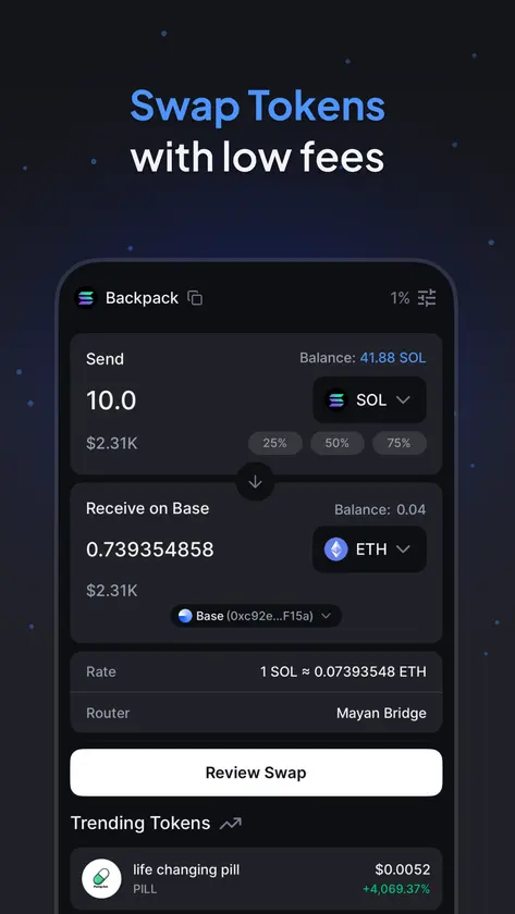 Backpack: Buy & Trade Crypto screenshot 6