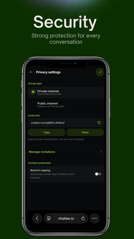 Chatlee screenshot 3