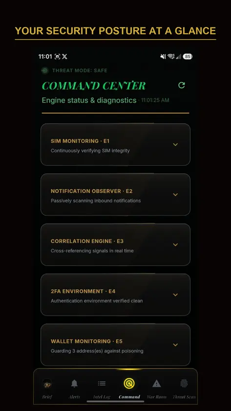 SIMGUARD screenshot 2